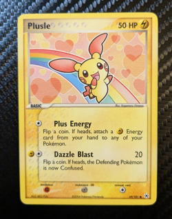 Plusle 69/101 Hidden Legends Regular Lightly Played Pokemon TCG 2004 - Image 1
