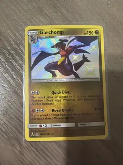 Pokemon Garchomp Holo Hidden Fates: Shiny Vault SV40/SV94 Near Mint NM Holo Rare - Image 1