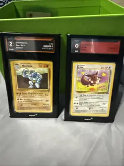 Lot Of 2 Pokemon 1999 And 2000 Graded - Image 1
