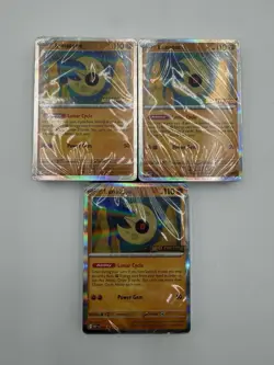 Pokemon SEALED Lunatone MEP 004 Mega Evolution Build-n-Battle Prerelease Promo - Image 3