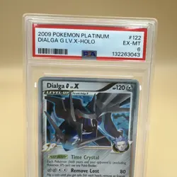 2009 Pokemon Platinum Dialga G LV. X Holo 122/127 PSA 6 - Image 2
