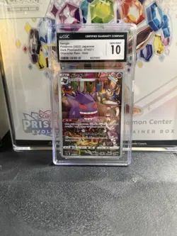 Pokemon Gengar 074/071 S10a Dark Phantasma Character Rare Holo Japanese CGC 10 - Image 1