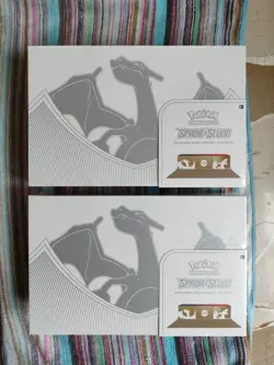 2 X Pokemon ULTRA PREMIUM COLLECTION CHARIZARD UPC Spada e Scudo Sealed ITA NEW - Image 1