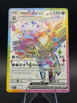 Hydreigon EX 223/191 Ultra Rare Surging Sparks Pokemon TCG NM - Image 1