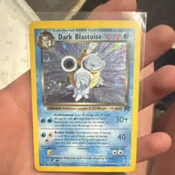 Pokemon TCG Dark Blastoise Team Rocket 3/82 Holo Rare 70 HP 2000 Wizards - Image 1