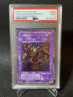 [PSA 9] TB-34 - Thousand-Eyes Restrict - Ultimate Rare - YuGiOh! - Image 1