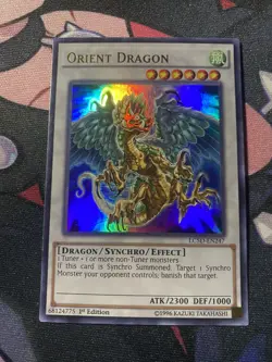 Yu-GI-Oh! Orient Dragon LC5D-EN247 1st Edition Ultra Rare NM - Image 1