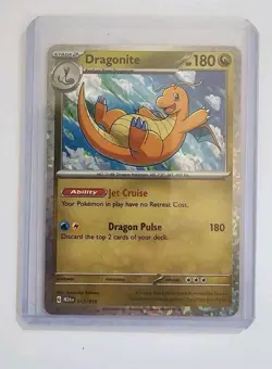 Dragonite 012/015 McDonald's 2024 / 2025 Holo Pokemon Promo Card (NM/M) - Image 1
