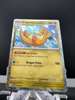 Pokemon Card - Dragonite 2025 McDonald's Dragon Discovery 012/015 Holo Promo PWE - Image 4