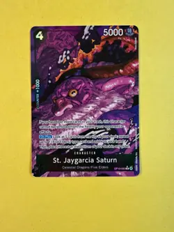 St. Jaygarcia Saturn - OP13-083 R - Alt Art - One Piece - Carrying on His Will - Image 1