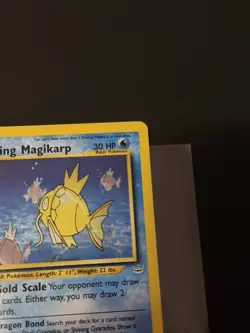 Shining Magikarp 1st Edition Holo 66/64 Neo Revelation Pokemon TCG - Image 5