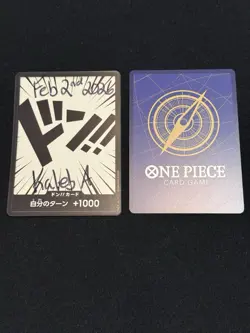 Monkey.D.Luffy Wanted Poster Trading Card Op-13 English TCG - Image 2