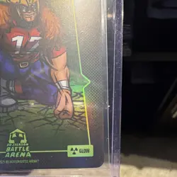 Bo Jackson Battle Arena Bison First Edition Glow Update BF-65 155 Power Card - Image 4