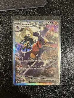 Pokemon TCG Destined Rivals Cynthia's Garchomp EX Card #232/182 *PACK FRESH NM* - Image 1