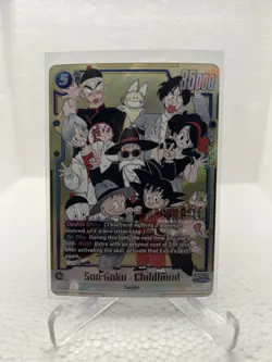 Son Goku : Childhood FB06-119 SCR ALT ART SB02 Dragon Ball Card - Image 1