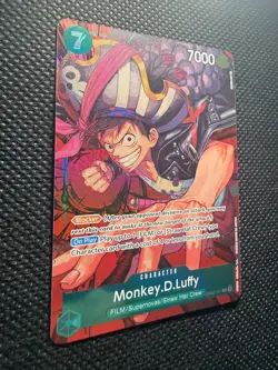 Monkey D. Luffy OP02-041 Alt Art Paramount War - One Piece Card Game English LP+ - Image 5