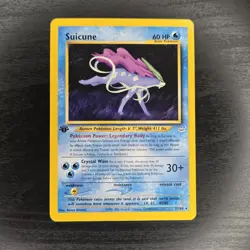 Pokemon Neo Revelation Suicune 27/64 1st Edition HP Pokemon Card WOTC VTG - Image 1