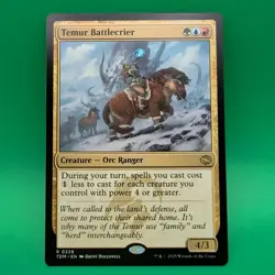 Temur Battlecrier Tarkir: Dragonstorm Magic the Gathering Card - Image 1