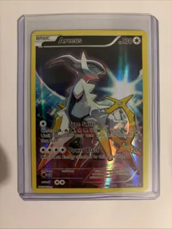 Pokemon TCG Arceus Full Art Holo Black Star Promo Card XY116 - Image 1