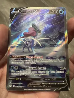 Suicune v Crown Zenith Galarian Gallery Holo Ultra Rare Card GG38 GG70 - Image 1