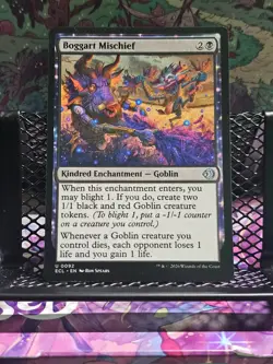 Boggart Mischief 92 | NM Near Mint | ECL Lorwyn Eclipsed Magic MTG Unplayed - Image 1