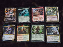 MTG Legendary Creature x8 Gilanra Caller of Wirewood/Ich-Tekik Salvage Splicer/ - Image 1