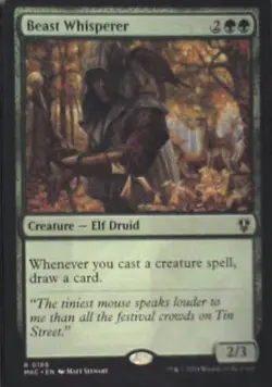 Beast Whisperer - Commander: Murders at Karlov Manor: #166, MTG Lp C287 - Image 1