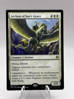 Archon of Sun's Grace 003/254 Theros Beyond Death THB MTG NM - Image 1
