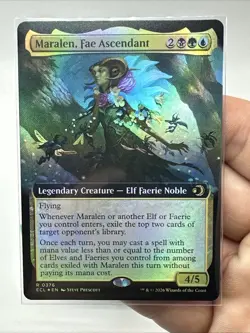 Maralen, Fae Ascendant (Extended Art) Lorwyn Eclipsed Foil - Image 2