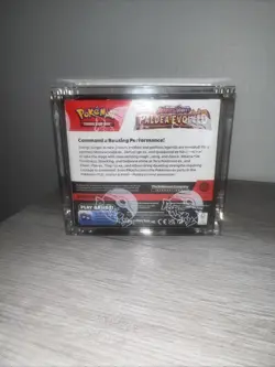 Paldea Evolved Booster Box Pokemon (Acrylic Case Included) Factory Sealed - Image 2