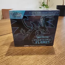 Pokemon TCG Mega Evolution Phantasmal Flames Elite Trainer Box ETB - Sealed - Image 1