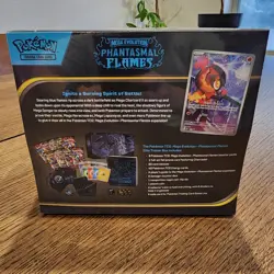 Pokemon TCG Mega Evolution Phantasmal Flames Elite Trainer Box ETB - Sealed - Image 2