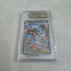 BGS 9.5 Gem Mint Mega Lucario EX SIR #179 2025 Pokemon Mega Evolution - Image 1