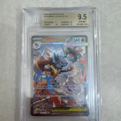 BGS 9.5 Gem Mint Mega Lucario EX SIR #179 2025 Pokemon Mega Evolution - Image 2