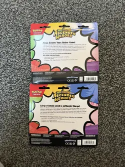Pokemon TCG Ascended Heroes Tech Sticker Collection Charmander & Komala - Image 2