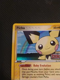Pichu 21/108 - Pokemon TCG Ex Power Keepers Holo Rare Stamped 2007 NM - Image 3