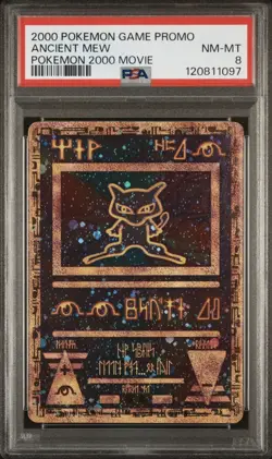 2000 Pokemon Game Promo Ancient Mew 2000 Movie PSA 8 - Image 1