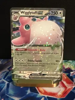 Wigglytuff ex 040/165 Sv: Scarlet & Violet 151 Holo Near Mint NM Pokemon TCG - Image 1