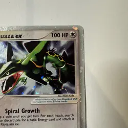 2003 Pokemon Rayquaza ex 97/97 EX Dragon Ultra Rare Holo - Image 5