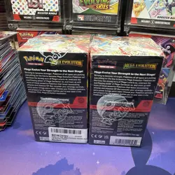Pokemon TCG Mega Evolution Half Booster Box (See Description) Slight Tear - Image 3