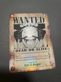 Gol D Roger WANTED SP ONE PIECE TCG OP13 Carrying on His Will - Image 1