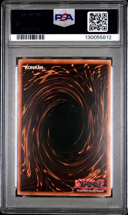 2002 YU-GI-OH! LOB-LEGEND OF BLUE EYES WHITE DRAGON #005 DARK MAGICIAN PSA 9 - Image 2