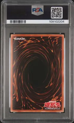 2002 YU-GI-OH! LOB-LEGEND OF BLUE EYES WHITE DRAGON #005 DARK MAGICIAN PSA 9 - Image 2