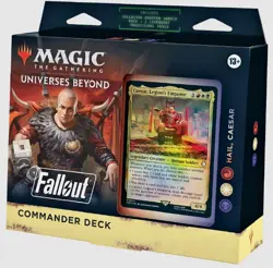 NEW Magic: The Gathering Universes Beyond: Fallout Commander Deck - Hail, Caesar - Image 1