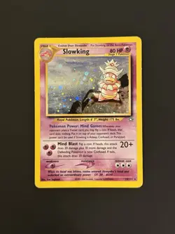 Slowking 14/111 Neo Genesis Pokemon Holo Rare - Heavily Played (HP) - Image 1