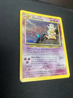 Pokemon TCG Slowking Neo Genesis 14/111 Unlimited Holo Rare MP - Image 3