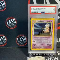 Pokemon TCG Slowking 14/111 Neo Genesis PSA 7 Near Mint NM - Image 1