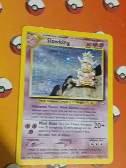 Pokemon TCG Slowking Neo Genesis Holo Rare Card 14/111 - Image 4