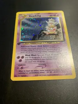 Slowking 14/111 1sr Edition Neo Genesis Holo Foil Vintage Rare Pokemon TCG Card - Image 5