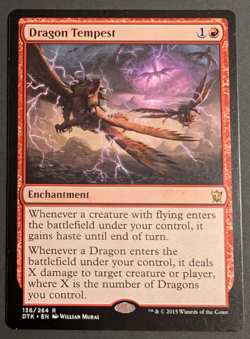 MTG Card - 1x Dragon Tempest - Dragons of Tarkir - NM/LP - Magic The Gathering - Image 1